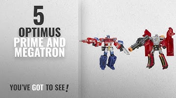 Top 10 Optimus Prime And Megatron [2018]: Transformers Generations, Platinum Edition, "One Shall