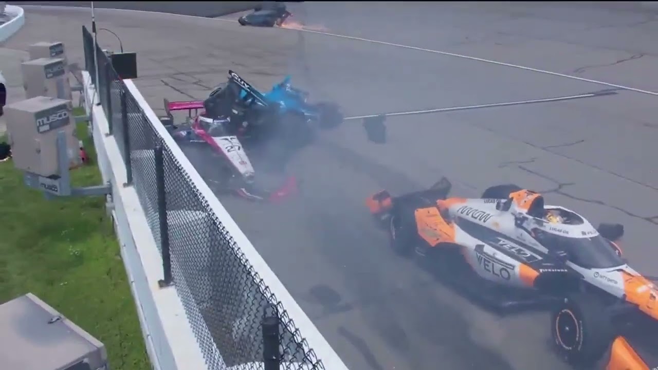 STING RAY ROBB HUGE CRASH