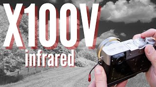 Fujifilm X100v Infrared Bike Ride (Hoya R72 Filter Magic)