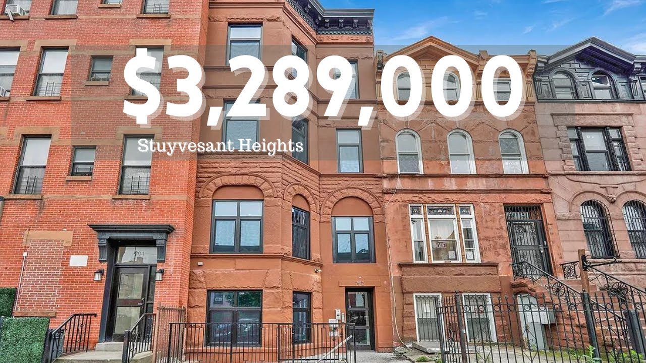 Inside a 3.289 Million Stuyvesant Heights NYC Brownstone Huge