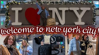 VLOGMAS DAY 17! travel with us from Nashville to NYC ✈️