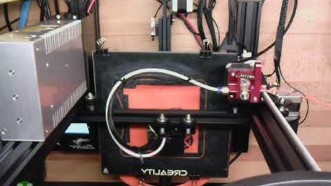 Ender 3 3D Print Timelapse PETG RPi4 Octoprint