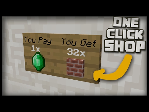 How To Make A COMMAND BLOCK SHOP In Minecraft!