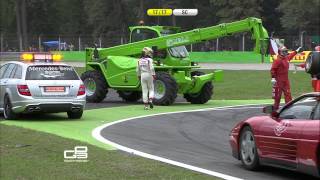20130908 GP3 Series at Monza Start Crash