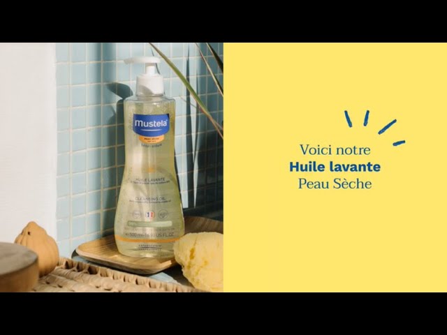 Huile lavante à l'avocat BIO, mustela