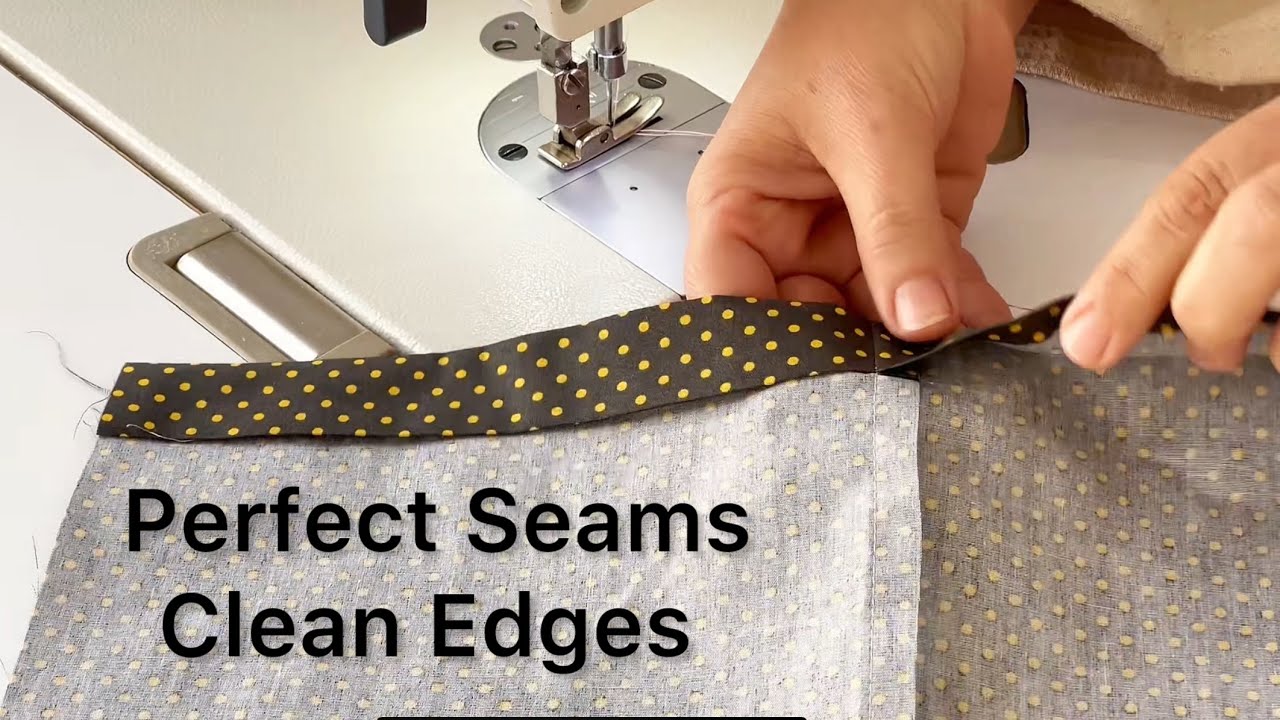 5 Easy Sewing Tricks for Clean Edges & Seams - YouTube