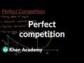 Perfect competition | Microeconomics | Khan Academy