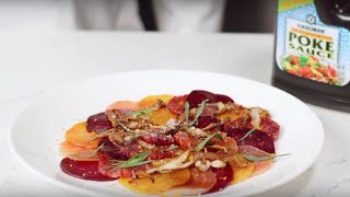 Beet Poke Plate