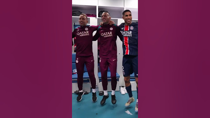 🍾 "On est chez nous" ! 😅 Les joueurs du PSG chambrent l'OM dans les vestiaires du Vélodrome !
