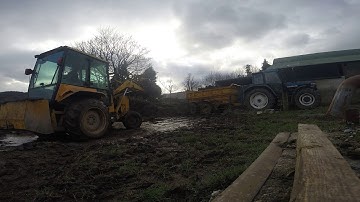 Loading muck