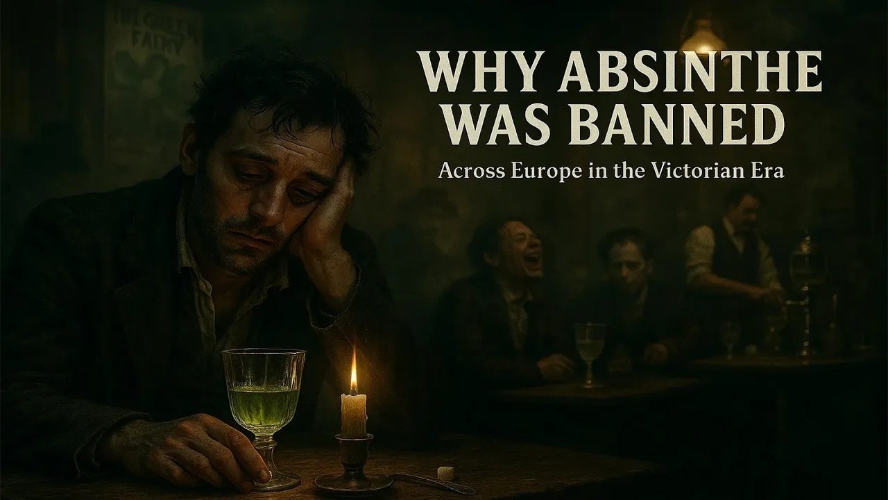 Why Absinthe Was Banned Across Europe in the Victorian Era ｜ Boring History For Sleep