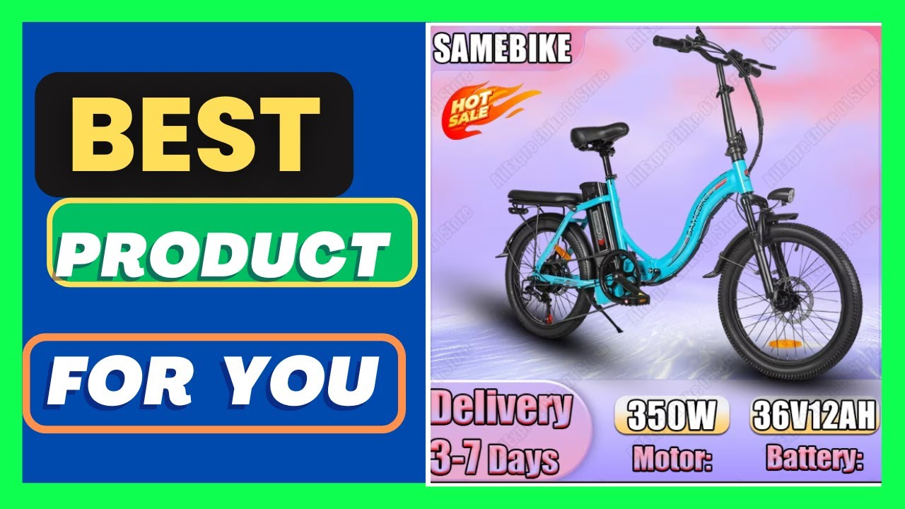 Folding E-bike CY20 350W Motor 36V12AH