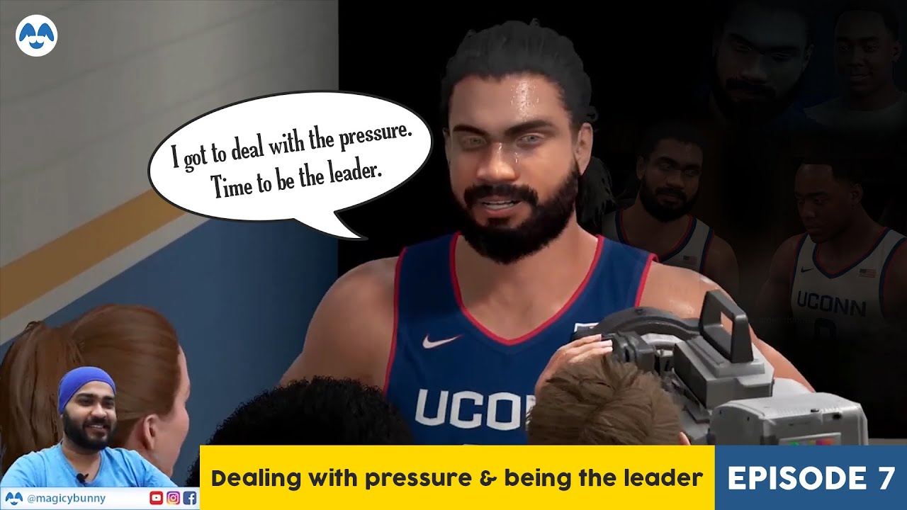 NBA 2k21 Ep 7 | Dealing with pressure. Being the leader in My Career | Bunny Bhai