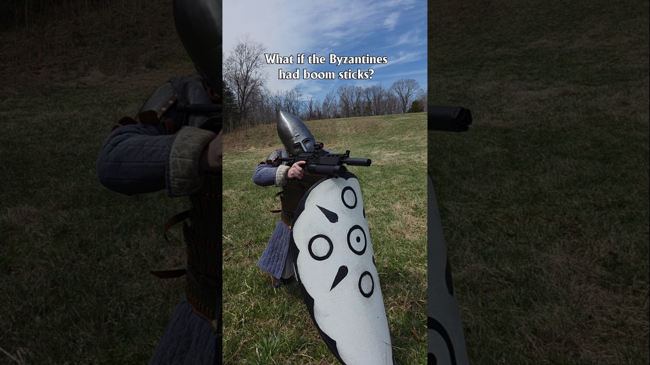 They did in the late 14th century but hey meme is meme. #medieval #byzantine #roman #history #gun