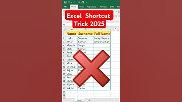 🔥Excel Shortcut Tricks 2025🔥 | Excel Tips And Tricks| Advance Excel Formula And Tricks #viralvideo 💯