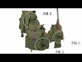 Рюкзак охотника / Acropolis PM-3T / hunter&#39;s backpack