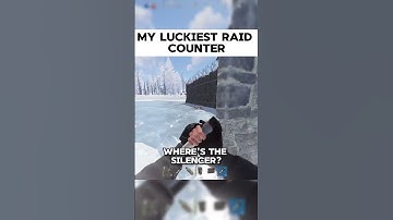 THE LUCKIEST RAID COUNTER.... WATCH TO THE END #rust