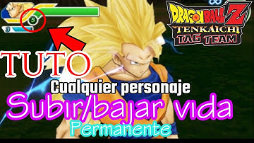 Tuto: Aumentar o disminuir la vida a cualquier personaje permanentemente con HxD DBZ TTT