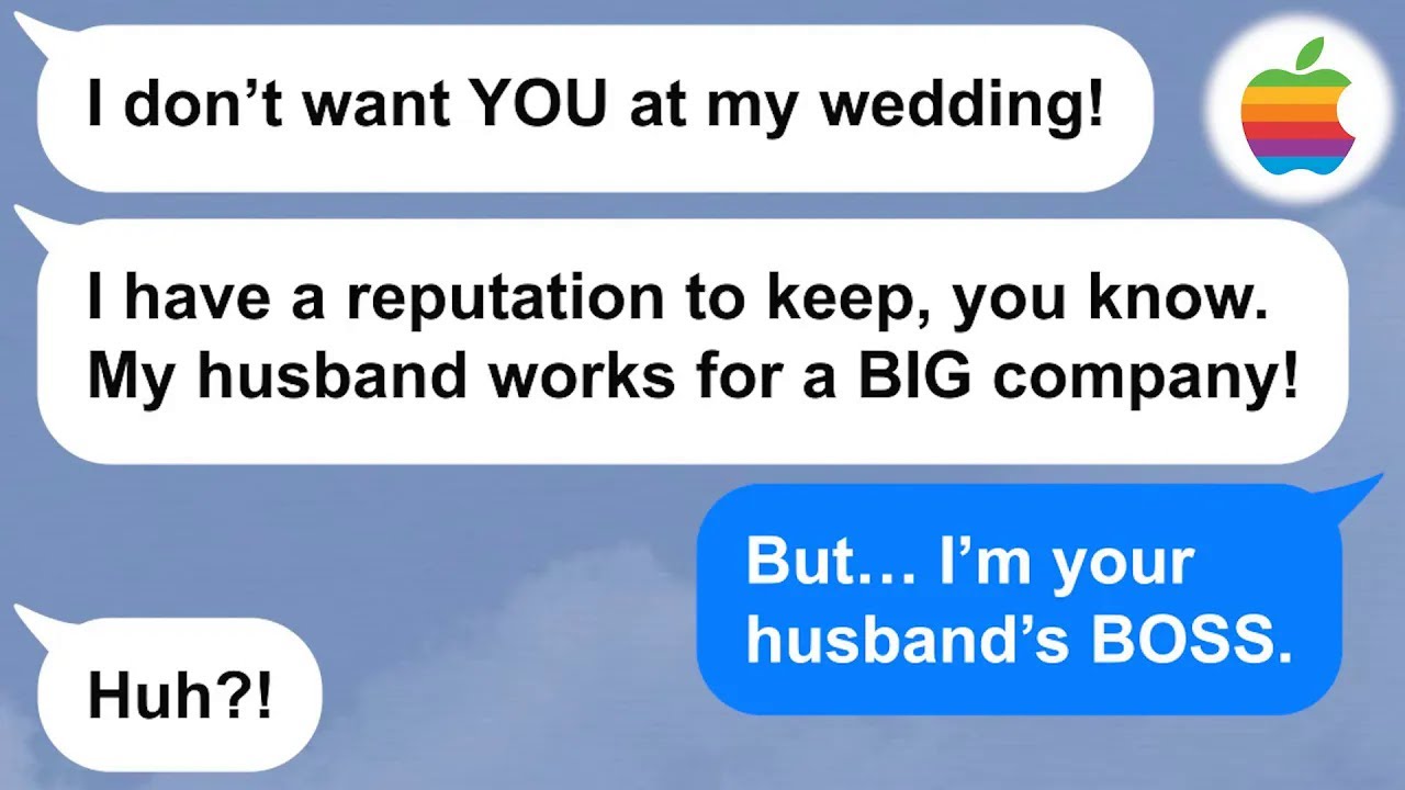 【Apple】My SIL thinks my prosthetic leg is disgusting and told me not to come to her wedding  But