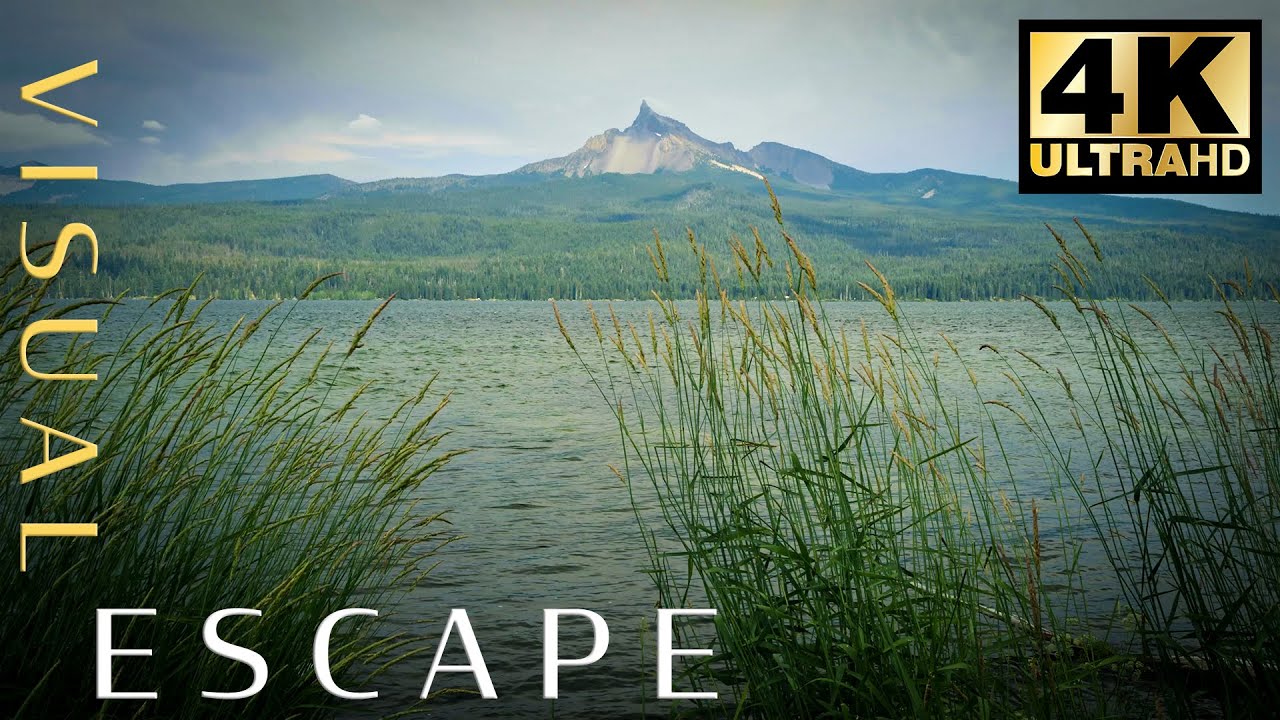 7hrs of Relaxing Song with Subtle Wind |Diamond Lake Oregon| Perfect for Relax, Sleep, Meditate