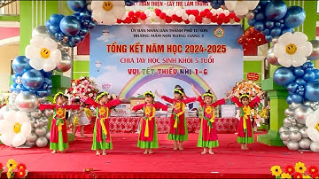 Nhảy Bắc Bling- Khối 5 tuổi- Văn nghệ tổng kết năm học 2024-2025