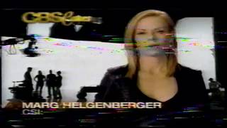 Cbs cares promo - Marg Helgenberger - 2005