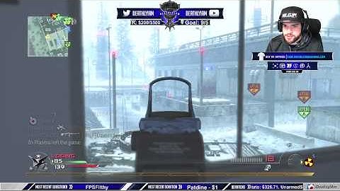 MW2: Double Nuke on Sub Base [LIVE]