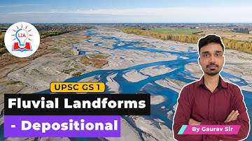 Fluvial Depositional Landforms | Landform Development | UPSC GS Paper 1 Geography | Legacy IAS