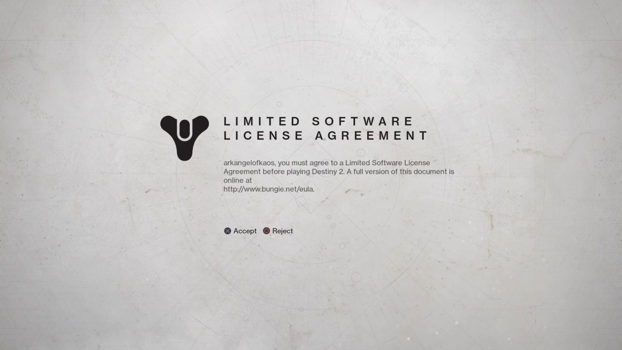 Destiny 2 - Accept License - Back To Waiting... (One Moment Please)