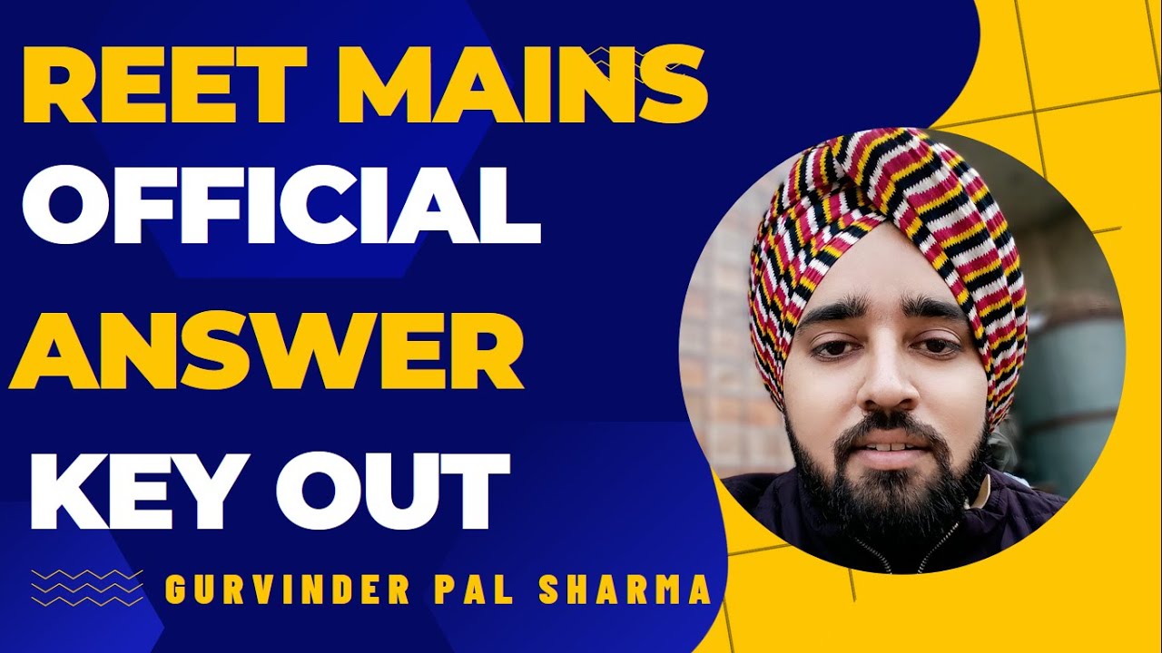 REET MAINS OFFICIAL ANSWER KEY OUT | JOIN OUR TELEGRAM CHANNEL FOR ANSWER KEY