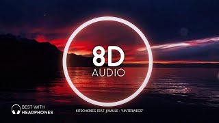 KITSCHKRIEG FEAT. JAMULE - &quot;UNTERWEGS&quot; (8D - USE HEADPHONES)