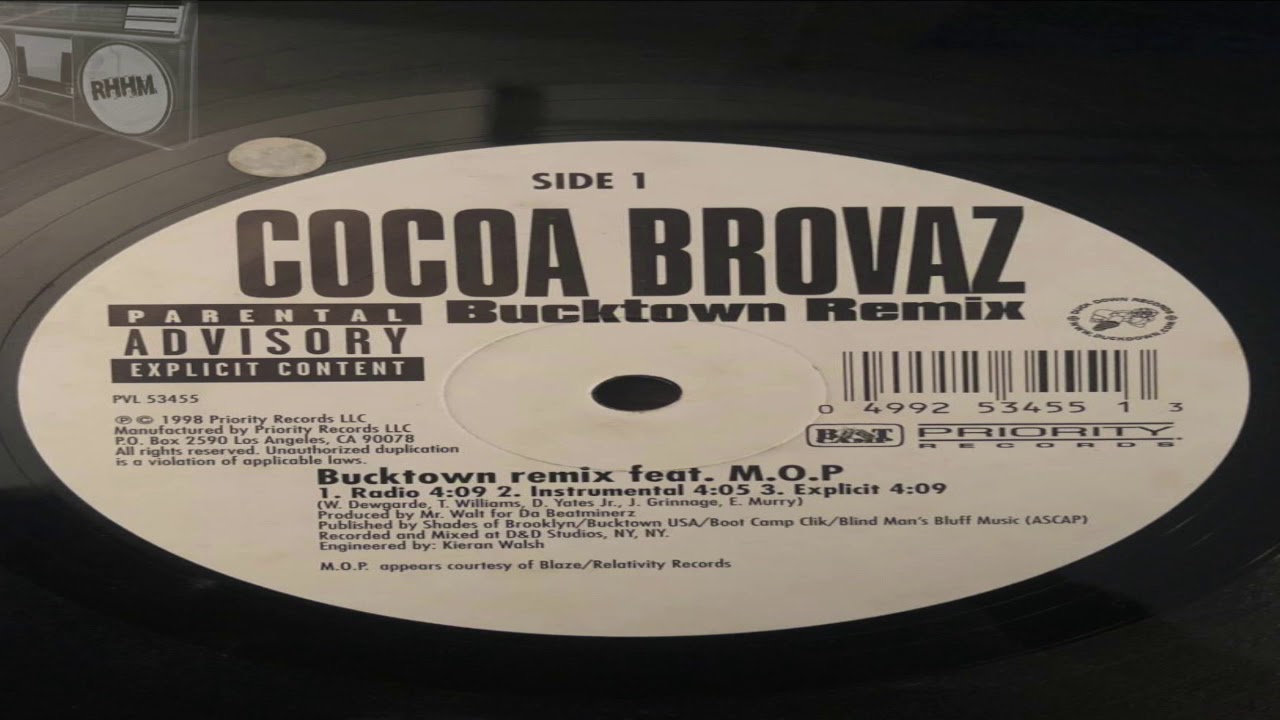 COCOA BROVAZ feat. M.O.P. (BUCKTOWN REMIX) 