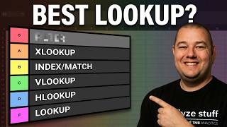 I ranked every Excel lookup function. VLOOKUP didn't make the top 3.