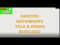 MATRIMONIO DE YOLA Y SORAN - CALCA 05/03/2022