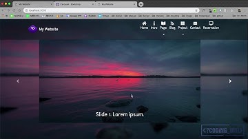 #38 Coding DIY Bootstrap4 : Project Carousel Slider