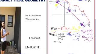 Analytical Geometry grade 11  lesson 3