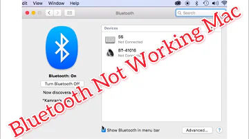 Wieso geht Bluetooth nicht Mac?