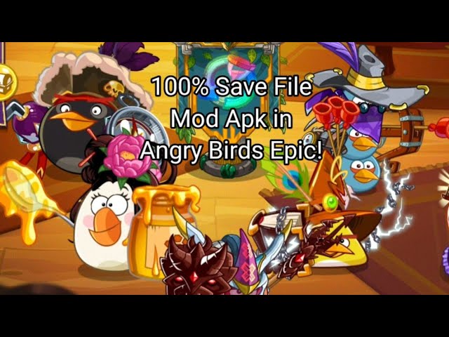 Téléchargez Angry Birds Epic Mod APK latest v3.0.27463.4821 pour