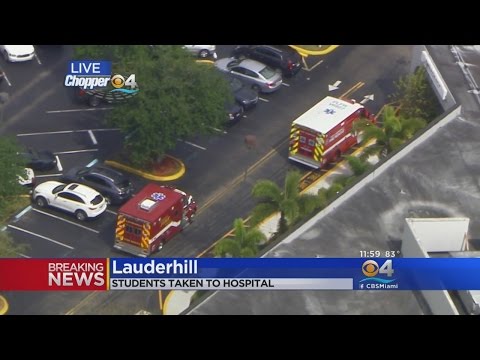 Students Taken To Hospital During Fire Drill