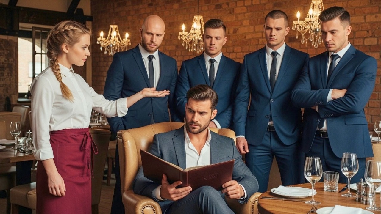 “The Mafia Boss Tested the Room in Italian — One Waitress Spoke Up and Changed Everything”