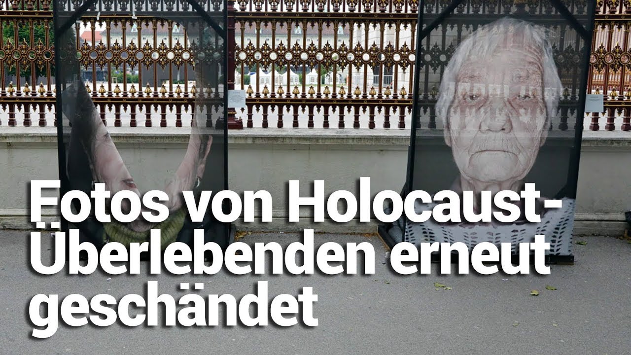 Fotos von Holocaust-Überlebenden erneut geschändet