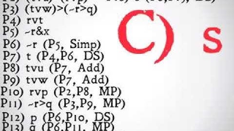 Rules of Implication Answers II