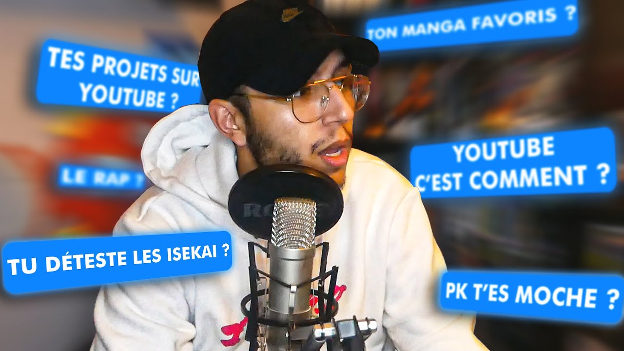 JE RÉPONDS A VOS QUESTIONS ! MON MANGA FAVORIS ? MES PROJETS SUR YOUTUBE ? - LUCHISCO #FAQ