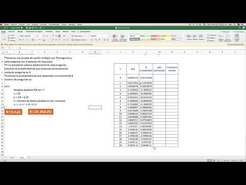 Distribución Binomial -