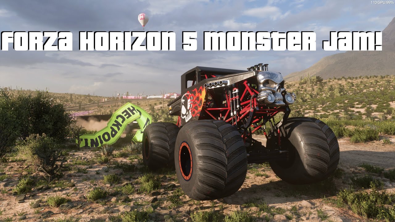 Forza Horizon on X: The @Hot_Wheels Monster Truck Bone Shaker is big.  Really big. But let's make it bigger. Every 200 likes will grow the Monster  Truck.  / X