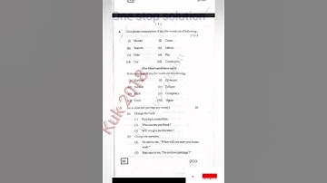 B.A  2018 ENGLISH A&B QUESTION PAPER #kuk. #dde