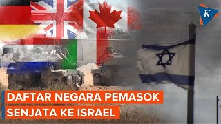 Tak Hanya AS, Ini Daftar Negara Pemasok Senjata Utama ke Israel