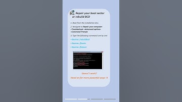 How to Fix Bootrec Fixboot Access Denied on Windows 10/11 #bootrepair #fixboot #access #denied