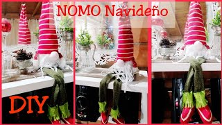 DIY Nomo navideño /como hacer un Nomo con tela reciclada ☃️