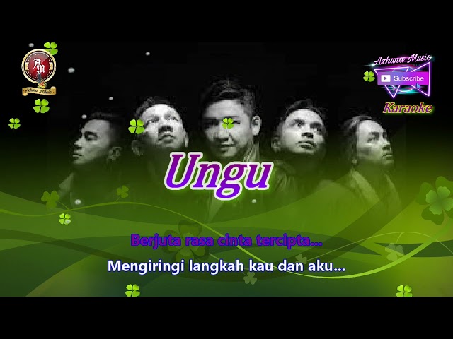 Rasa Sayang - Ungu [ karaoke ] Studio Session class=